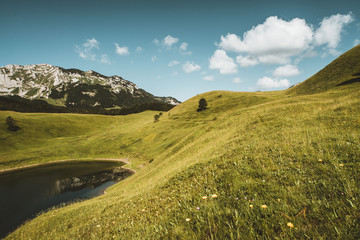 Lake in the mountains