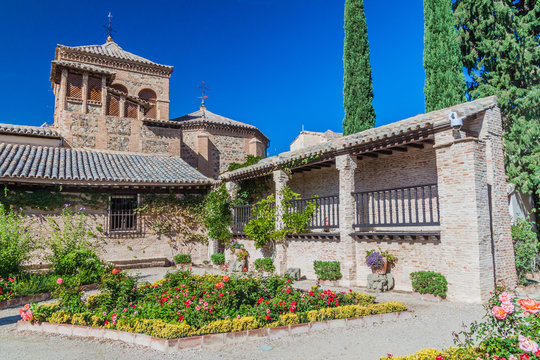 Courtyard of the El Greco Museum in Toledo, Spain
