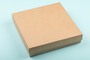 cardboard box isolated on white background