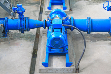 Water supply pump station of mechanical equipment