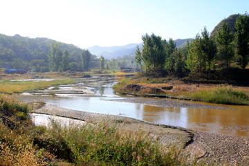 Obraz premium Mountain natural scenery