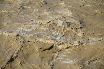 Flood damage caused by typhoon 19 