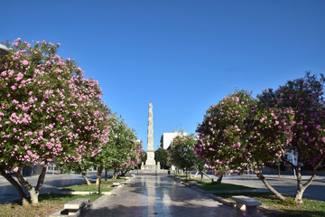 Public garden in Lecce