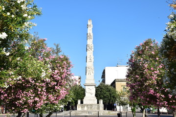Public garden in Lecce