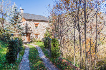 Rural stone house in Andorra