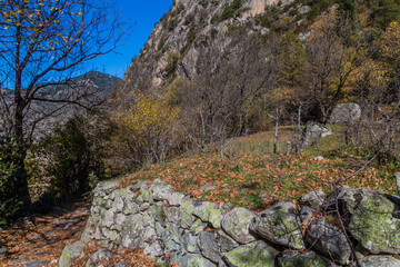 Landscape of Madriu-Perafita-Claror Valley, Andorra