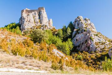 Romanesque Castle Loarre in Aragon province, Spain