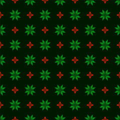 christmas abstract seamless pattern