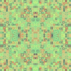 Abstract Symbols Pattern Generative Art background illustration