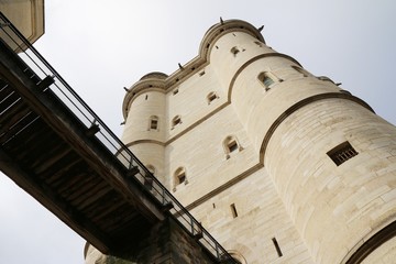 Château de Vincennes, paris, france, castle, tower, stone, medieval, architecture, building, old, historic, monument, fortress, wall