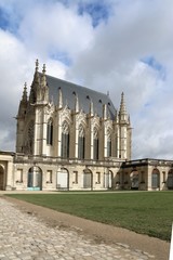 Fototapeta na wymiar Château de Vincennes, paris, france, cathedral, architecture, church, building, religion, old, gothic, touri