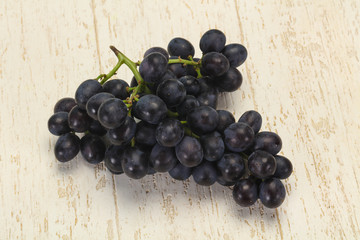 Fresh ripe sweet red grape