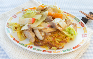 あんかけ塩焼きそば
