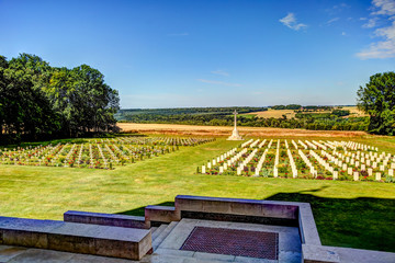 Thiepval Memorial to the Missing in the Somme region of Northern France.