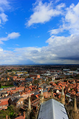 york overlooking scenery, England.