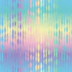 Striped variegated bleed ink holographic pearlescent opalescent geometric seamless repeat vector pattern swatch. © NinjaCodeArtist