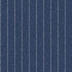 Pinstriped Denim Fabric Texture Seamless Repeat Vector Pattern Swatch.  Traditional indigo blue color.  Bold retro railroad stripes.  Youthful street smart utility fashion look.  Workwear style. © NinjaCodeArtist