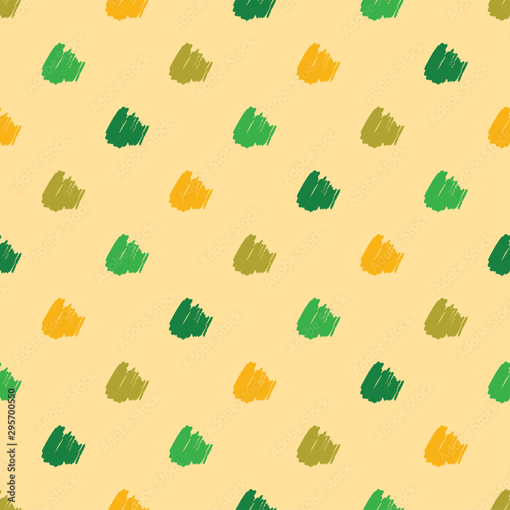 Poster textile colorful fabric in retro style on light background. vector elegant template. vector geometri