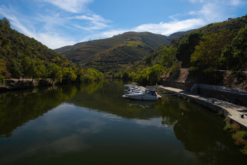 Fototapeta na wymiar Scenic view in Foz do Távora - Douro region
