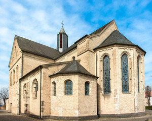 Obraz premium St. Suitbertus Basilika (Kirche) Kaiserswerth Düsseldorf