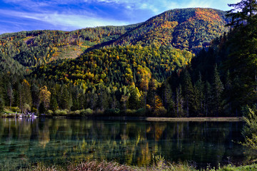 lake in the mountains