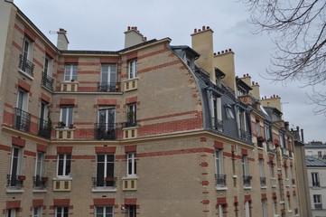 Obraz premium View of the city of Paris