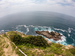 View from Light House in Santa Cruz Bay, Huatulco Oaxaca