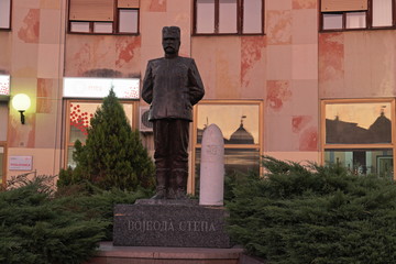 The Monument of WW1 Serbian military commander Stepa Stepanovic.