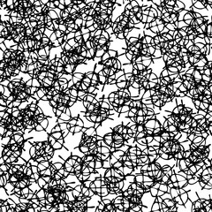 Obraz premium Grunge background black and white vector abstract seamless