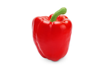 Rote Paprika, isoliert