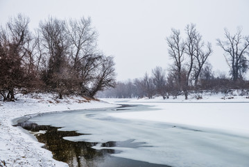 road in winter