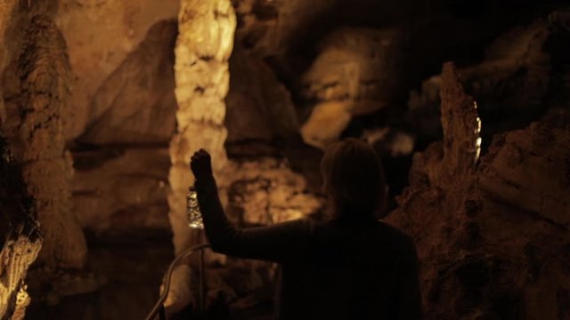 Carlsbad Caverns - Woman 