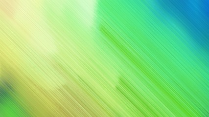 Obraz premium diagonal motion speed lines background or backdrop with light green, khaki and light sea green colors. good for design texture