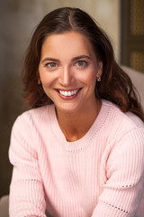 Portrait of beautiful young woman