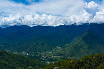 Obraz premium Bhutan Paro Dzong