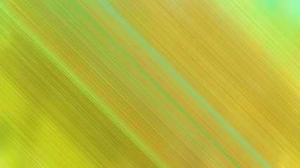 futuristic concept of diagonal motion speed lines with yellow green, dark khaki and pastel orange colors. good as background or backdrop wallpaper