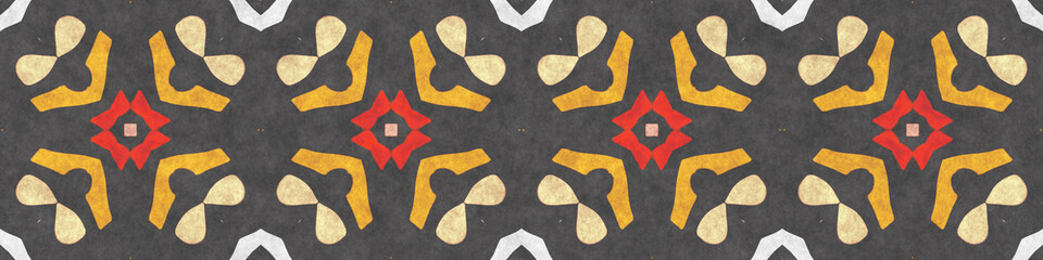 Abstract  cartoon kaleidoscope