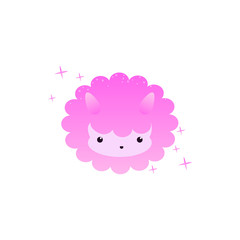 Kawaii avatar sweet migrate icon. Element of kawaii style illustration i