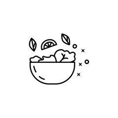 Fresh tomato vegetable icon. Element of menu dishes icon