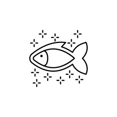 Christianity fish icon. Element of christianity icon