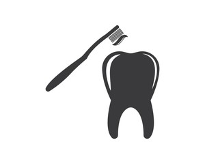 tooth brush vector illustration design