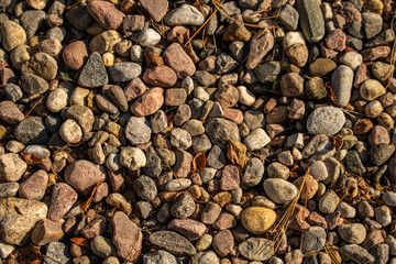 rocks on beach