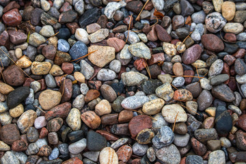 pebbles on the beach
