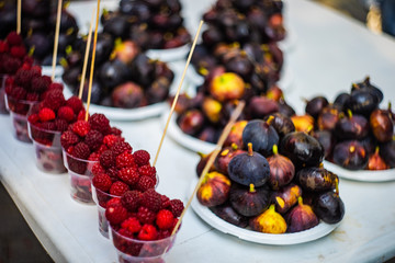 Autumnal fruits in composition