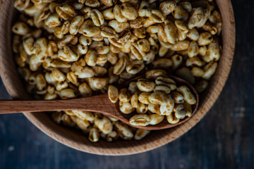 breakfast cereals concept