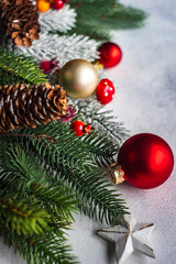 Christmas card concept