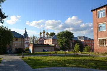 the historical center of Solikamsk from the Demidov square