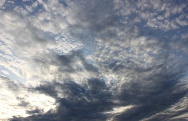 Fototapeta premium blue sky with clouds