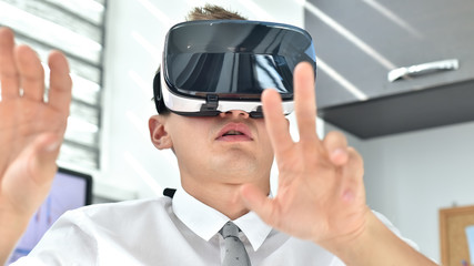 Businessman Working In Office