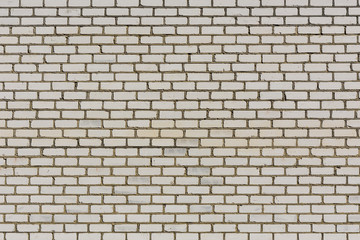 White brick wall of the modern building for background